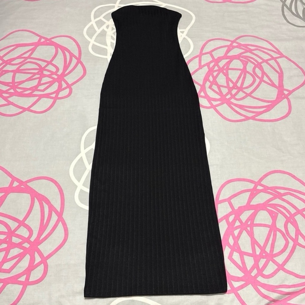 H&M Black Maxi Tube Dress
